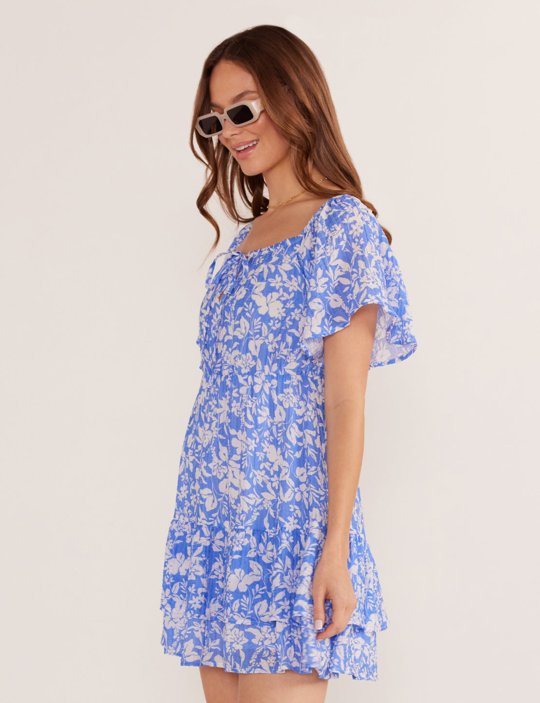 Waverly Flutter Mini Dress