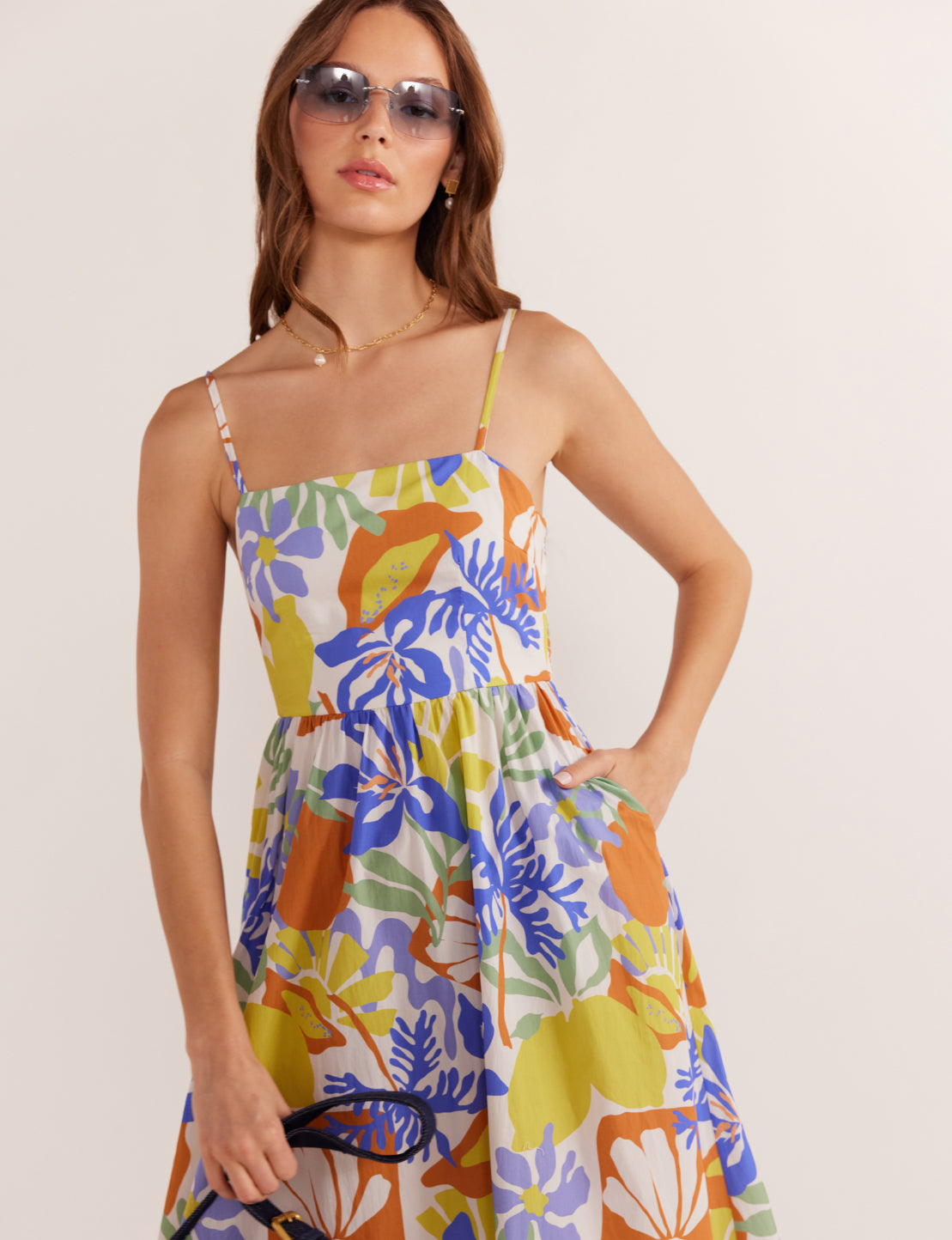 Dahlia Empire Midi Dress