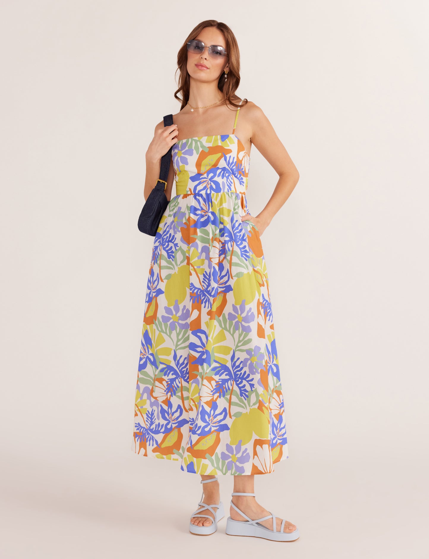 Dahlia Empire Midi Dress