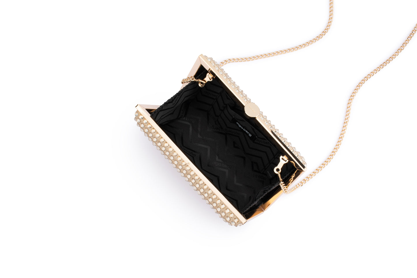 Manuela Hotfix Clutch - Gold