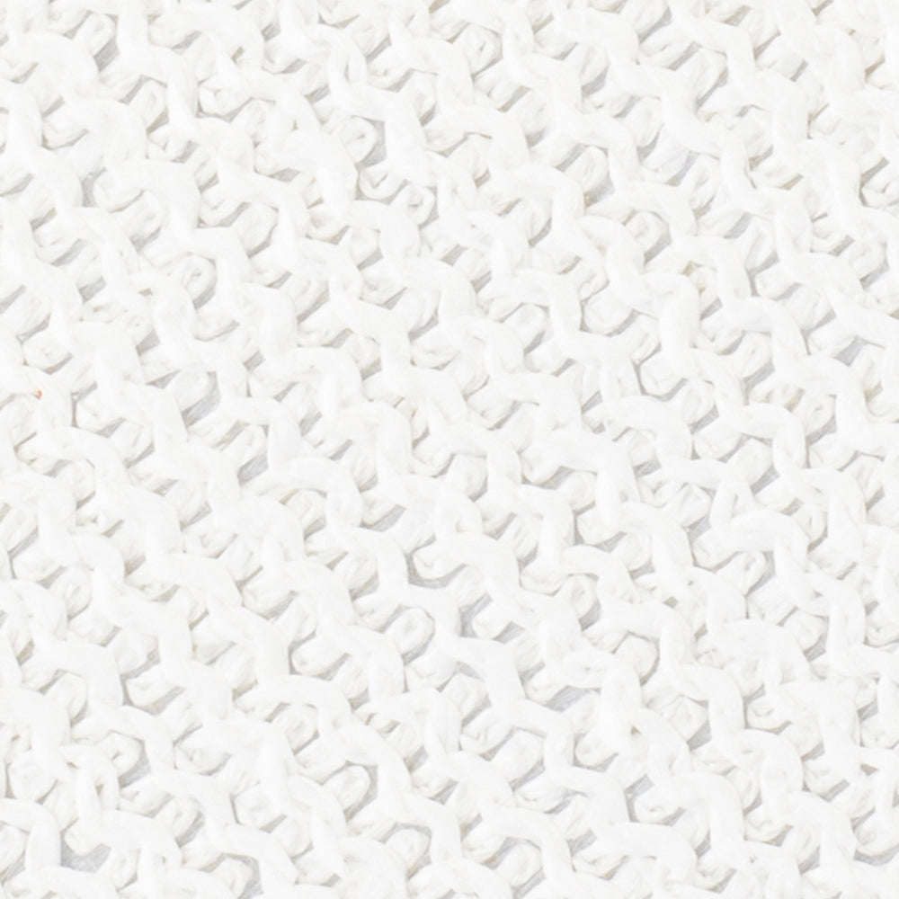 Birdie Textural Handle Bag - White