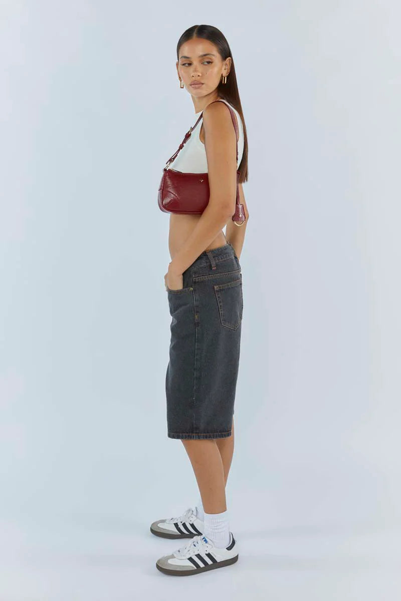 Regina Shoulder Bag - Cherry
