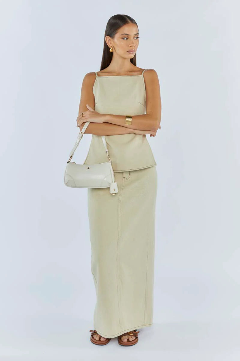 Regina Shoulder Bag - Stone