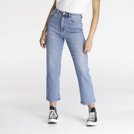 Hi Straight Jean - Union Blue