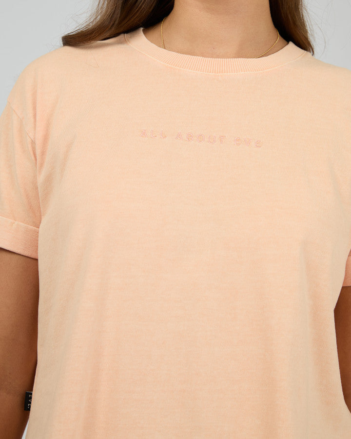 AAE Washed Tee - Orange