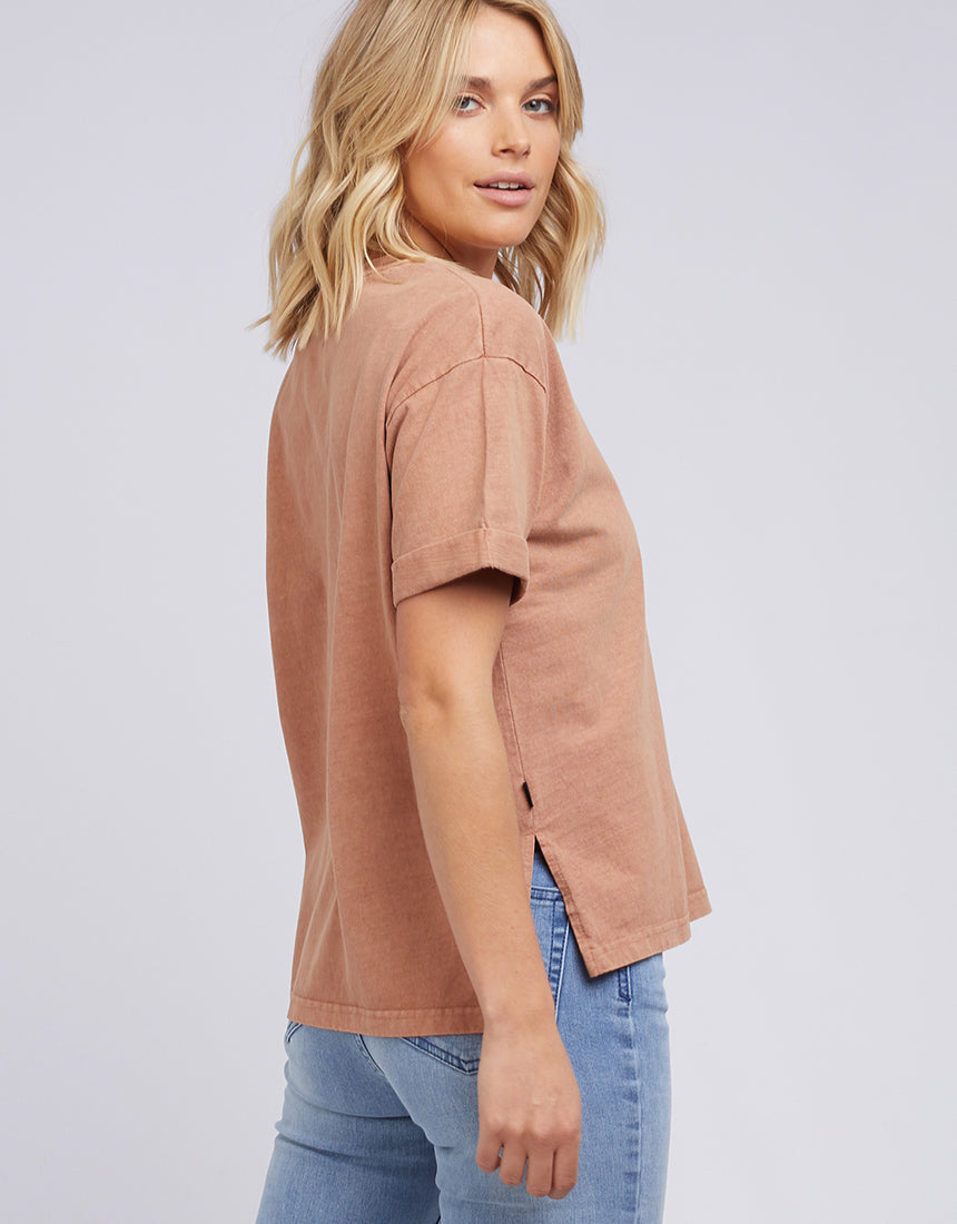 AAE Washed Tee - Tan