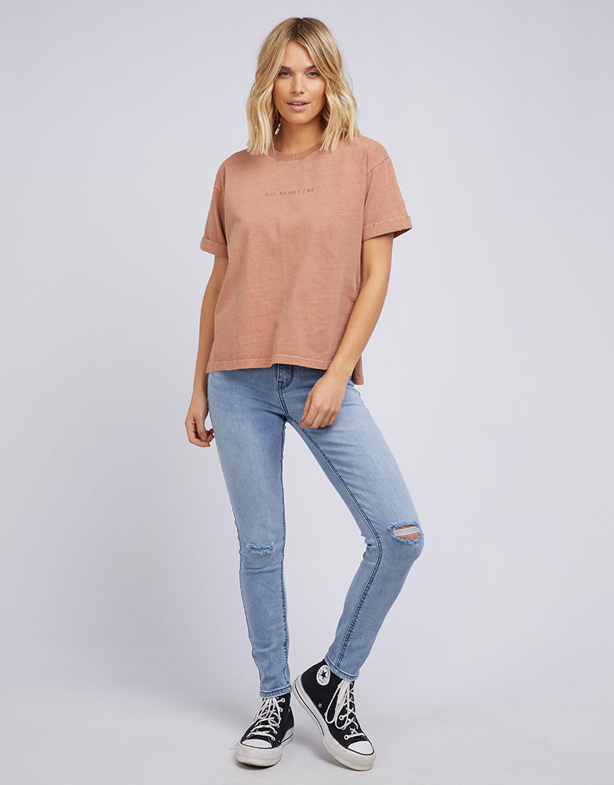 AAE Washed Tee - Tan