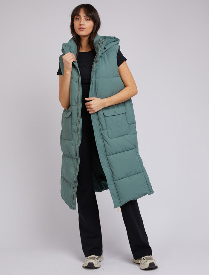 Active Midi Vest - Green