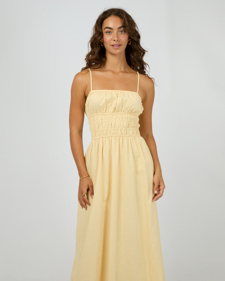 Alessa Linen Maxi Dress