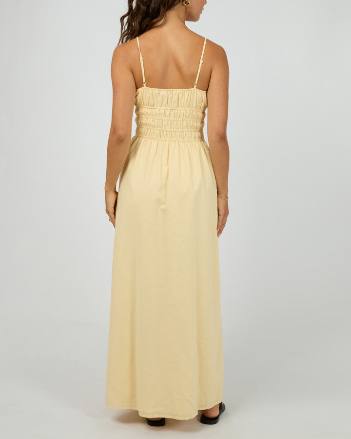 Alessa Linen Maxi Dress
