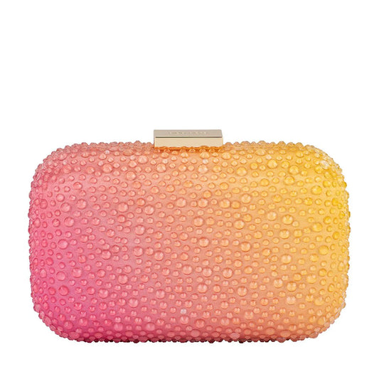 Aurora Hotfix Ombre Clutch - Sunset