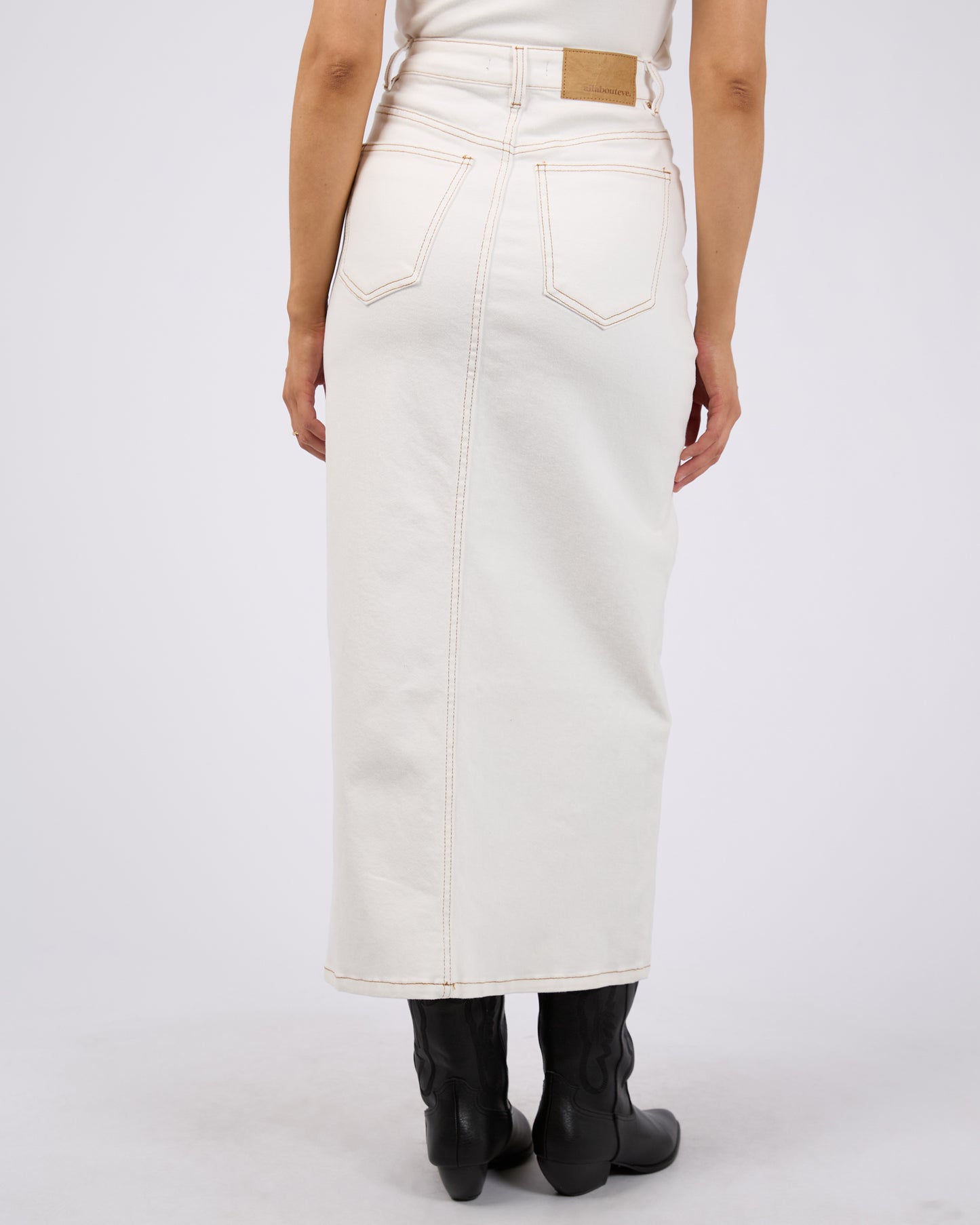 Becca Maxi Skirt - Vintage White