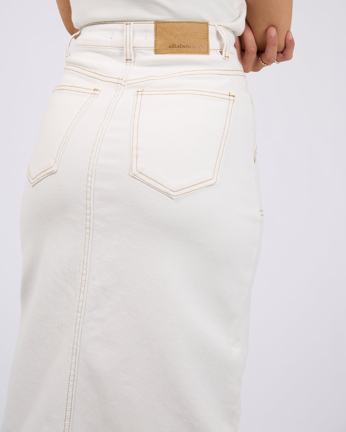 Becca Maxi Skirt - Vintage White