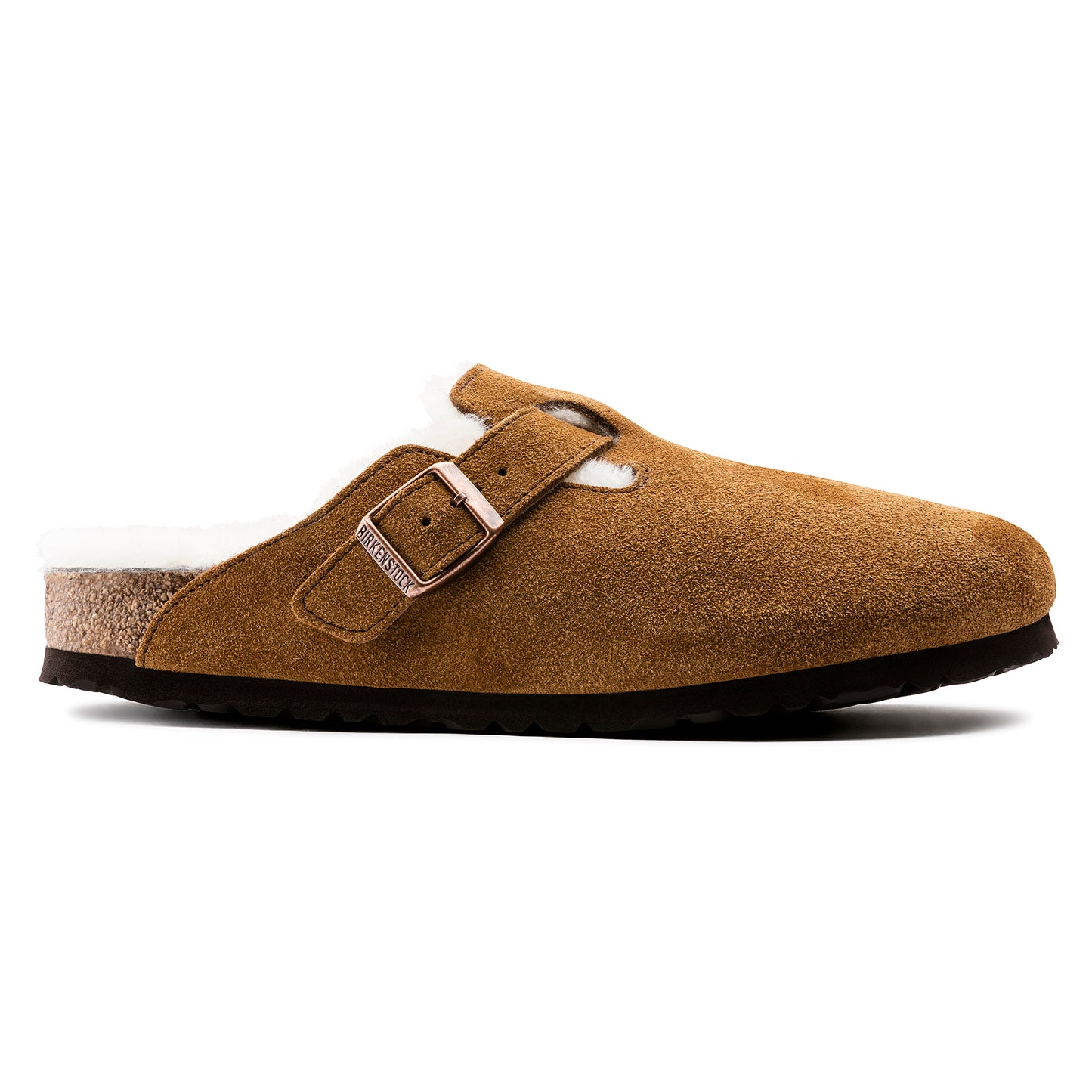 Boston Shearling -Mink Suede Leather