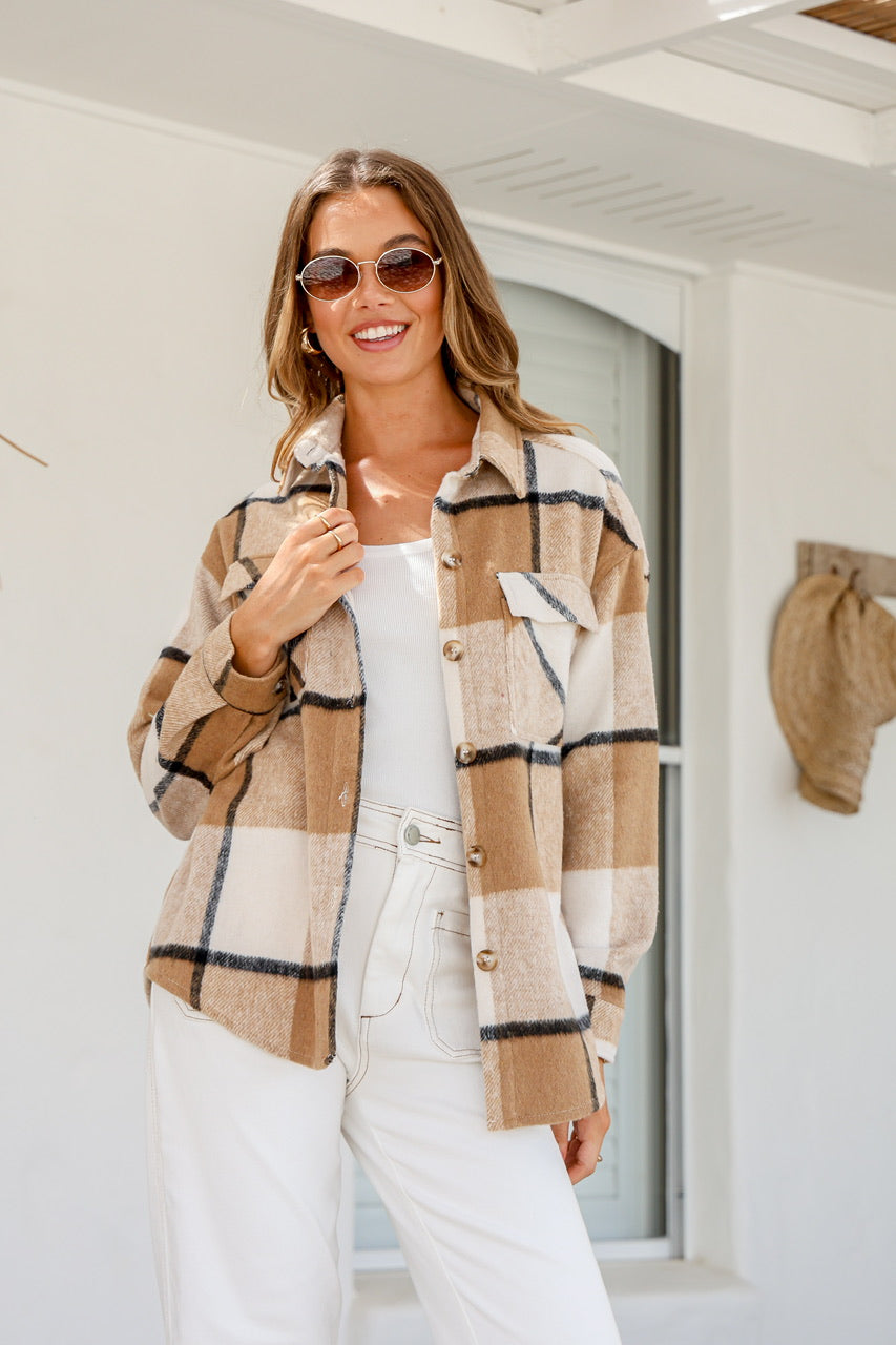 Ivy Check Shacket
