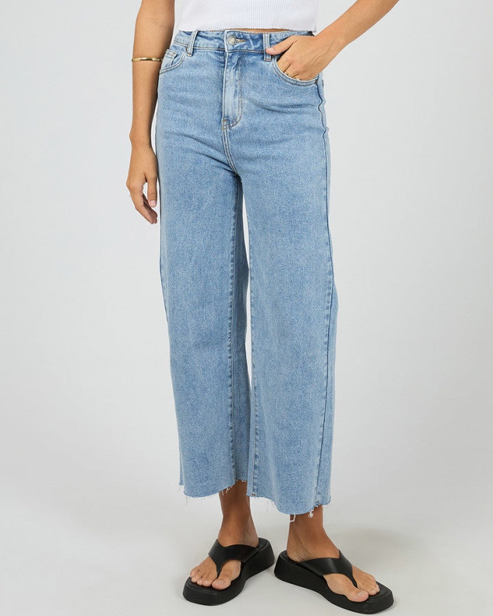 Charlie High Rise Wide Leg - Denim