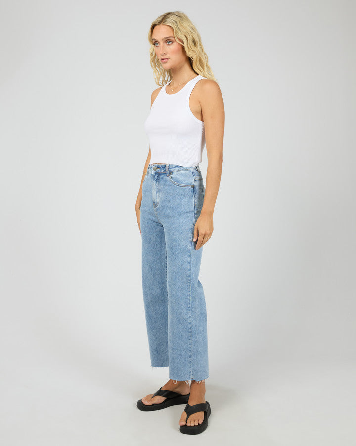 Charlie High Rise Wide Leg - Denim