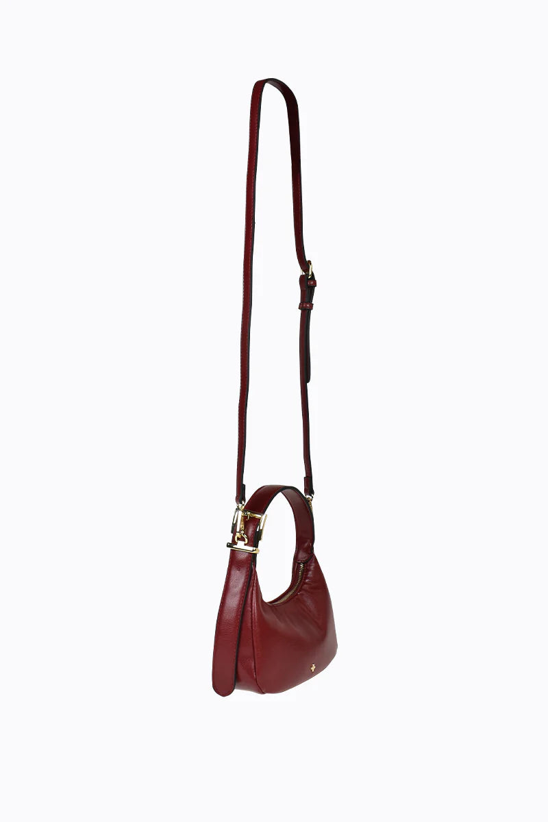 Gigi Mini Shoulder Bag - Cherry