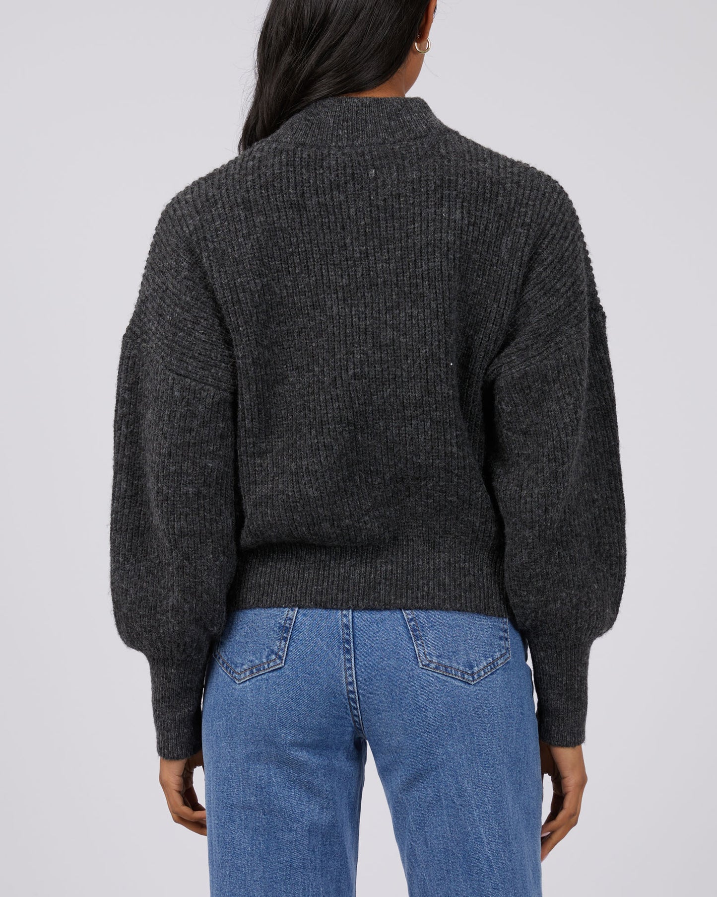 Eden Knit Jumper - Charcoal