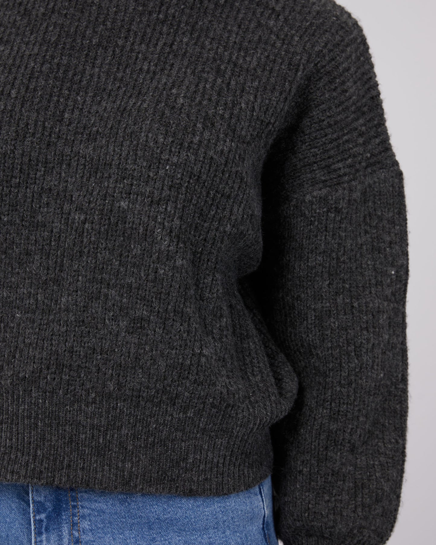 Eden Knit Jumper - Charcoal
