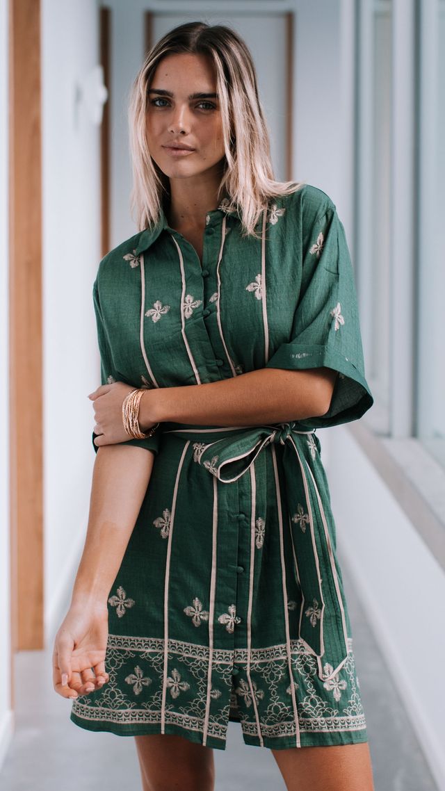 Erin Collared Dress