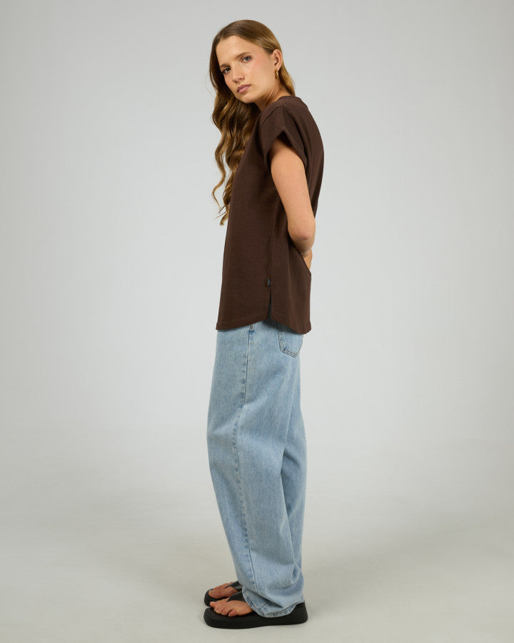 Essential Tee - Choc
