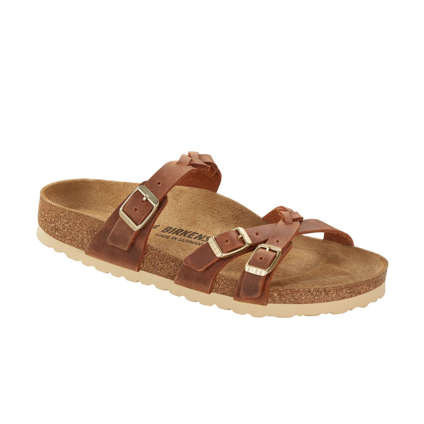 Franca Braided - Cognac