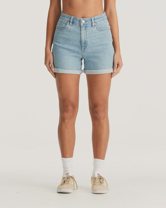 Girlfriend Shorts - Blue Mystique