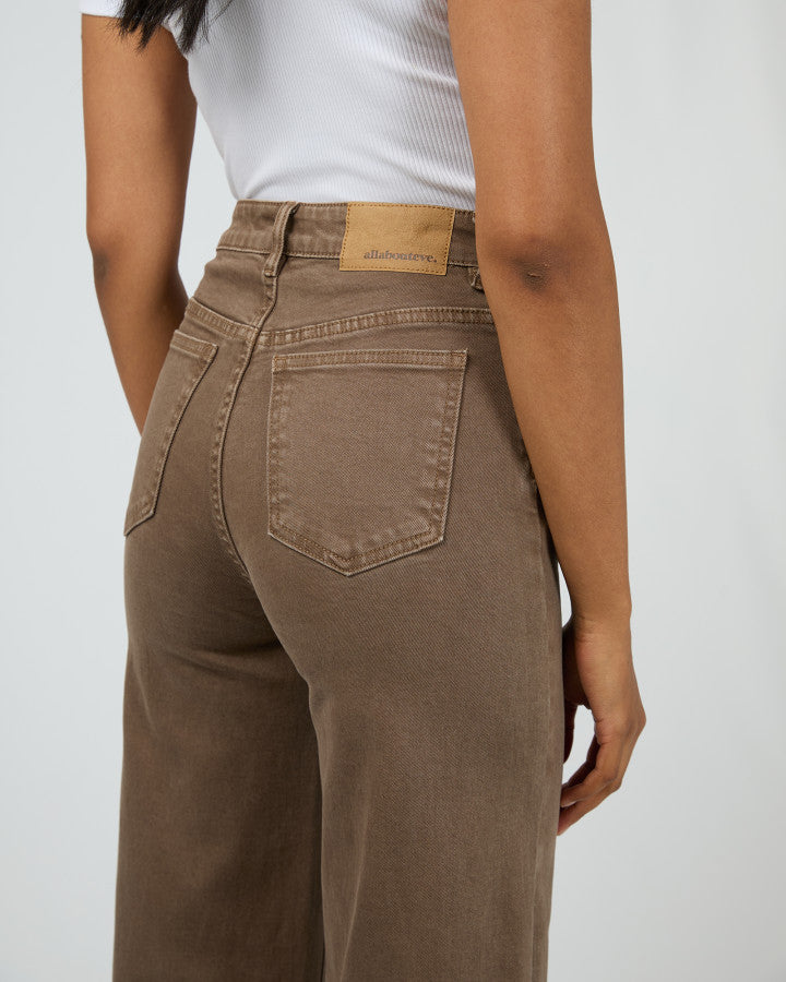 Jacqui Wide Leg - Cocoa