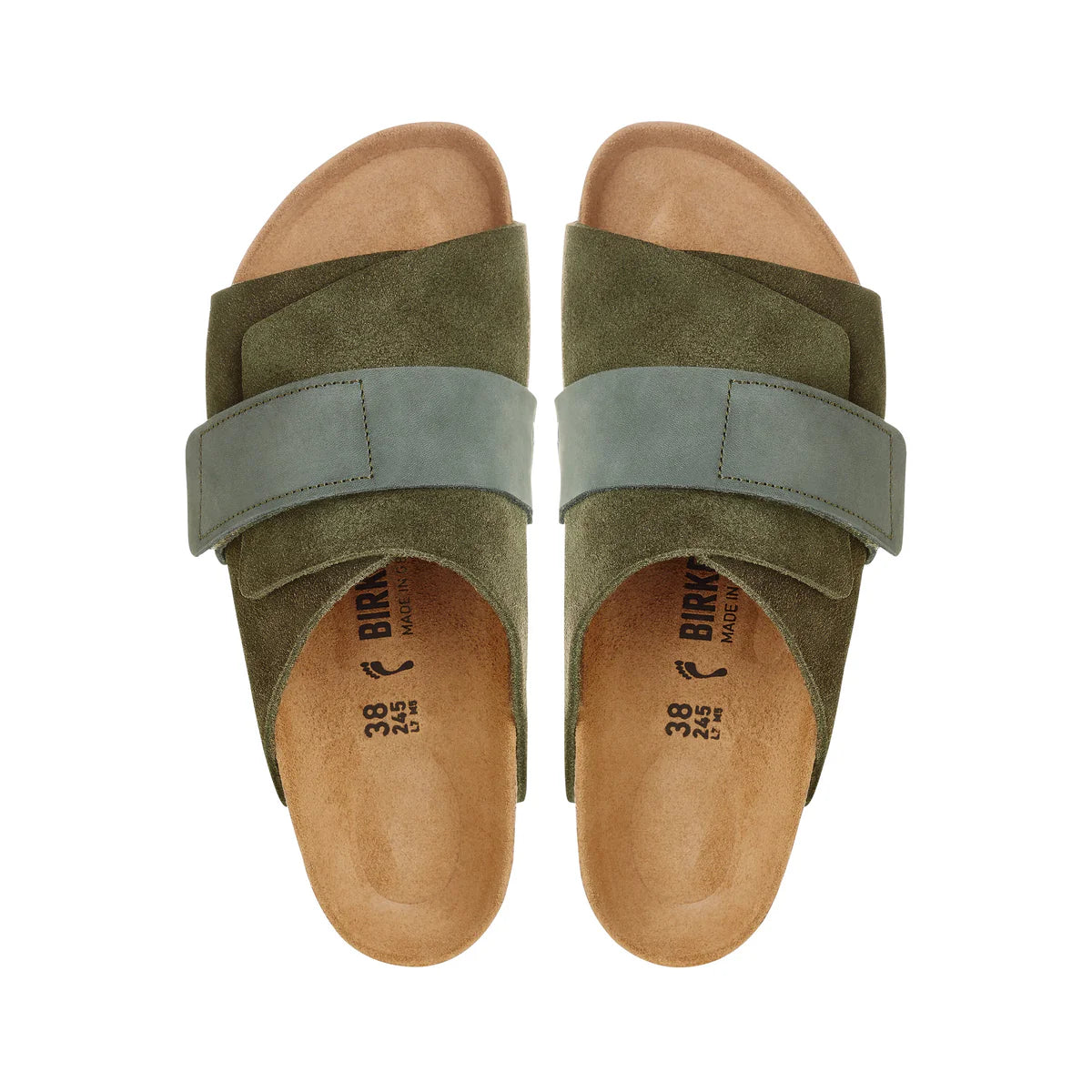 Kyoto - Thyme Suede Leather