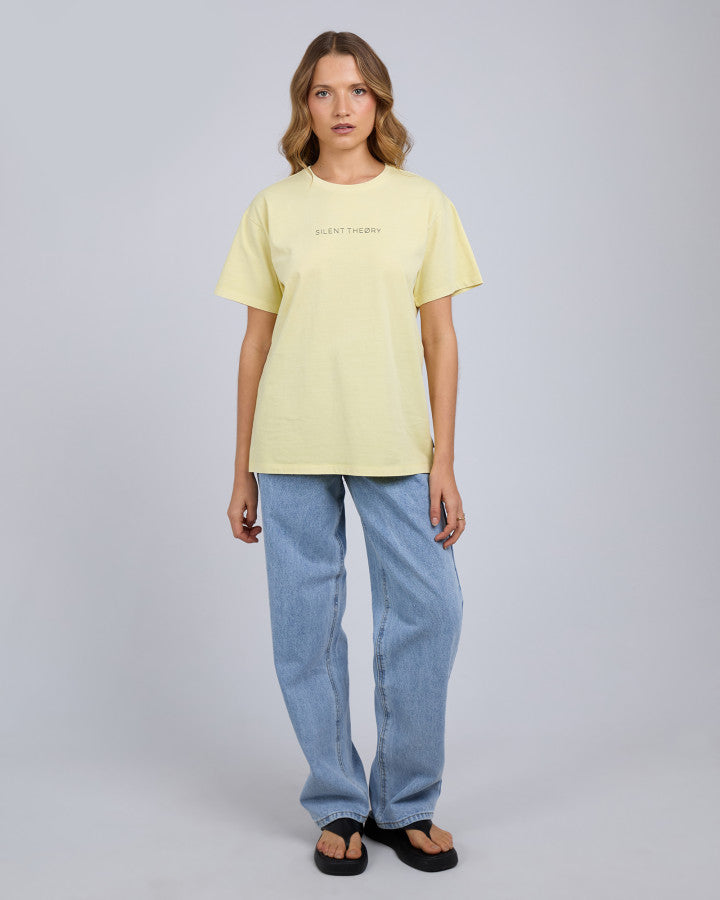 Logo Tee - Lemon