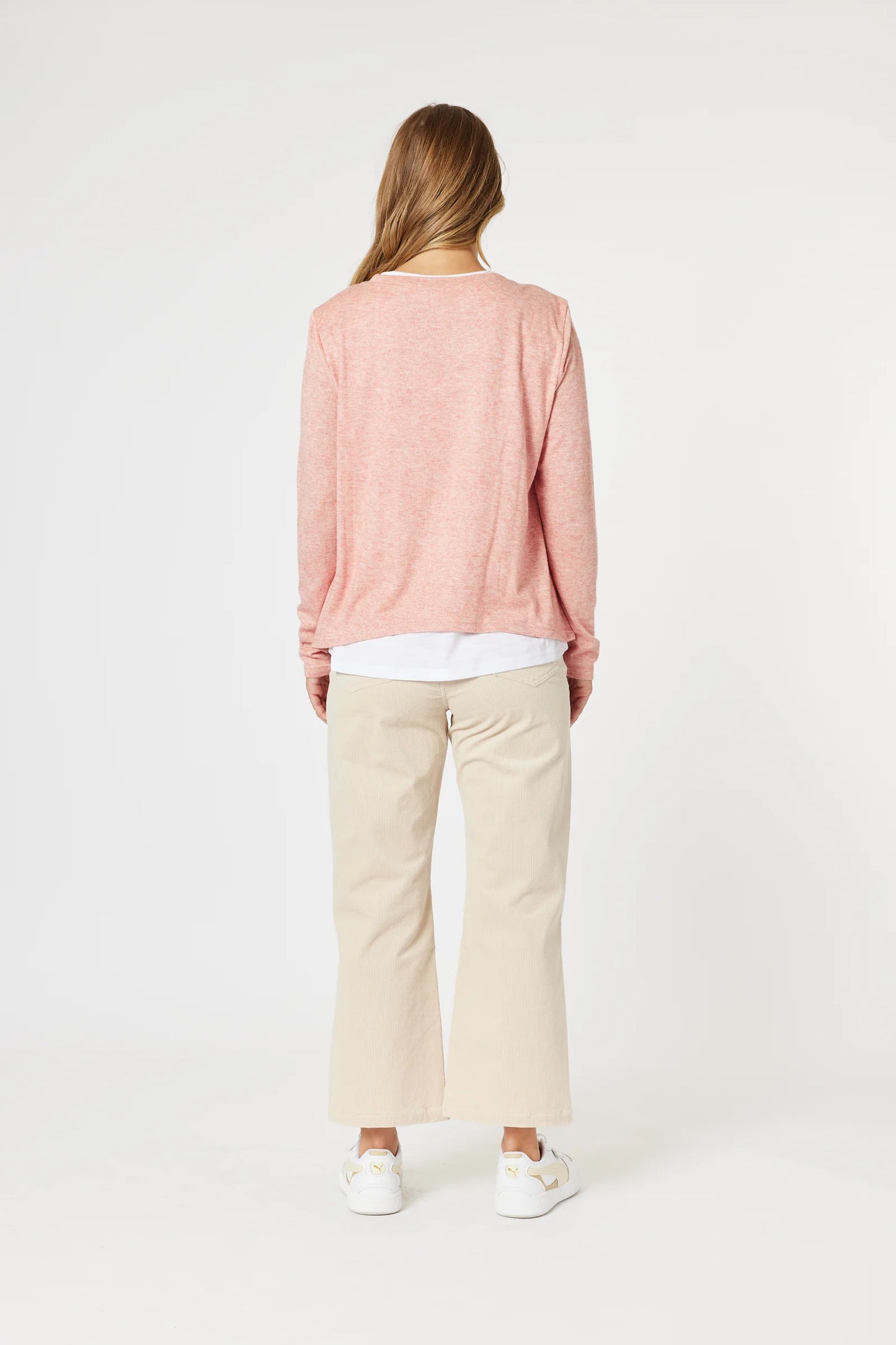 Lucy Stretch Cord Pant - Natural