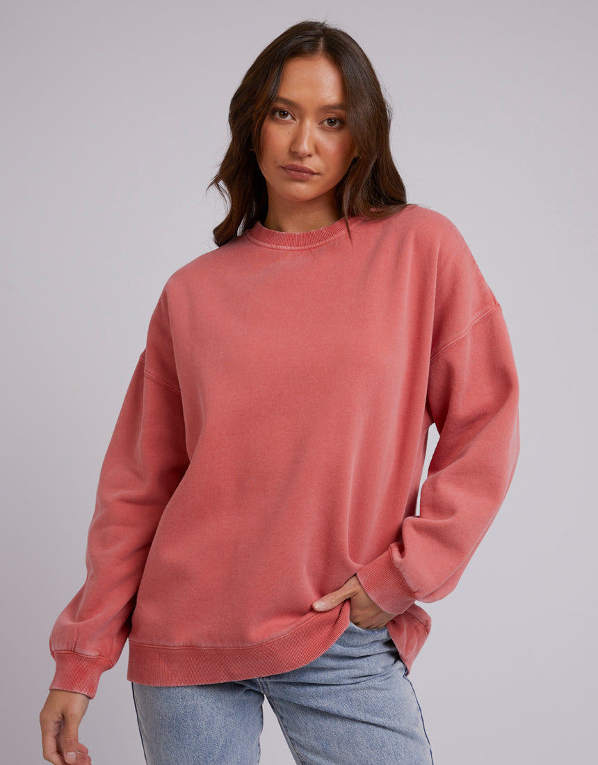 Oversized Crew - Terracotta