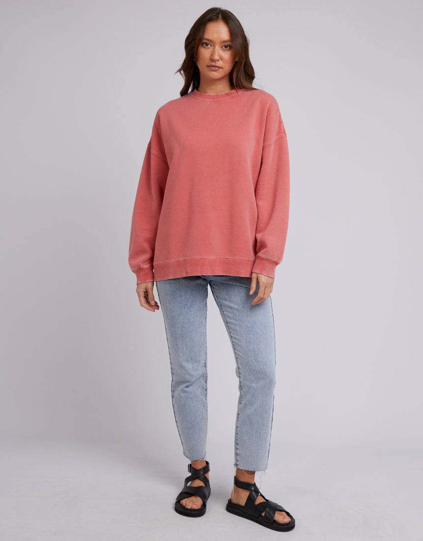 Oversized Crew - Terracotta