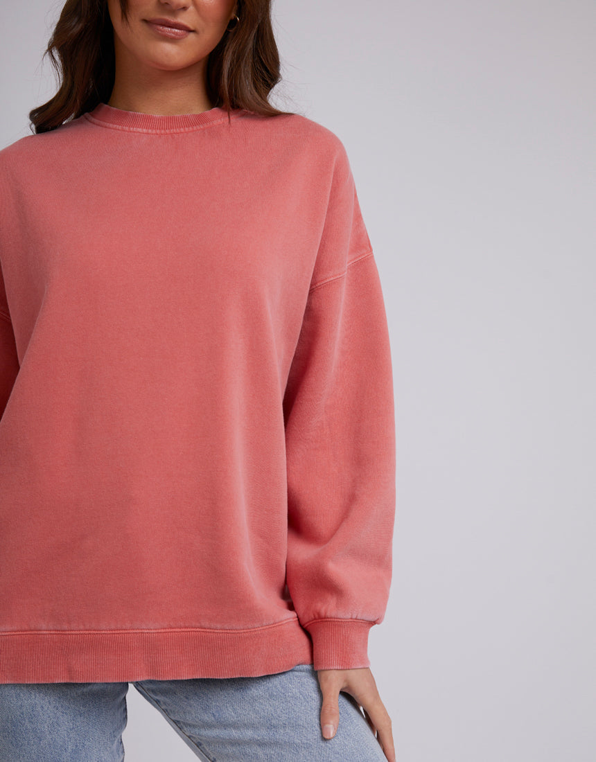 Oversized Crew - Terracotta