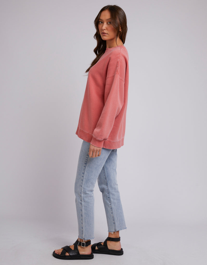 Oversized Crew - Terracotta