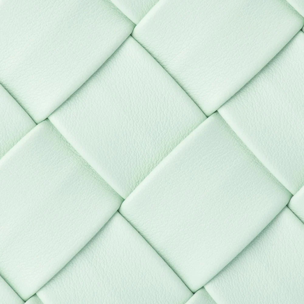 QUINN Woven Clutch - Mint