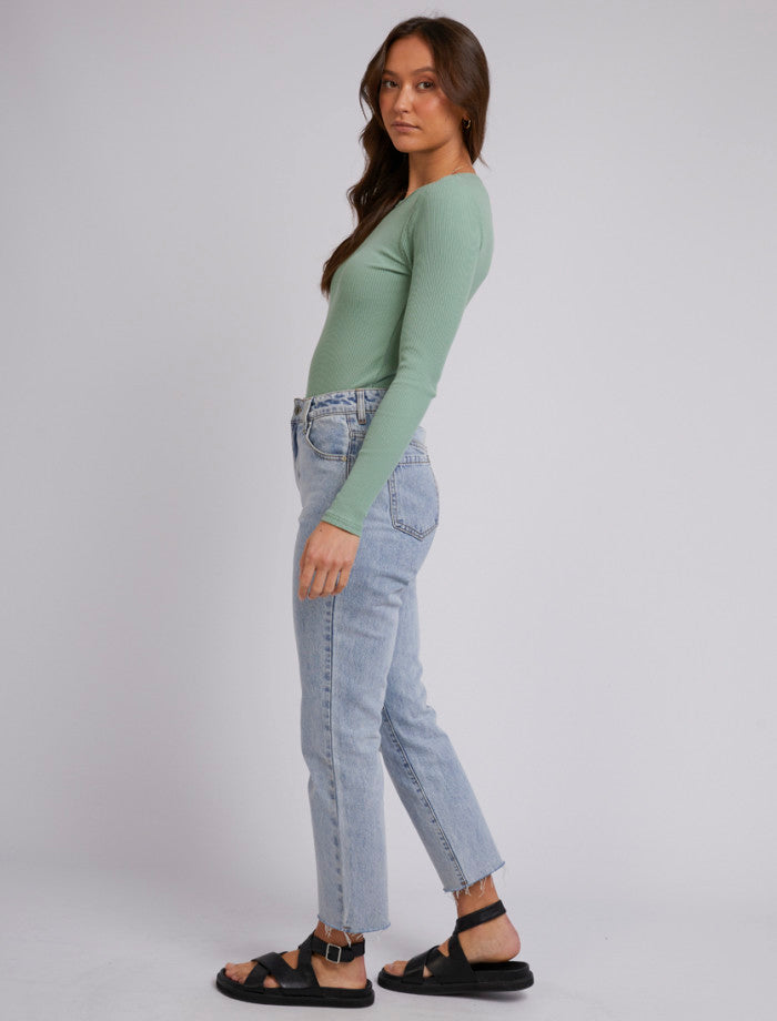 Rib Long Sleeve - Sage