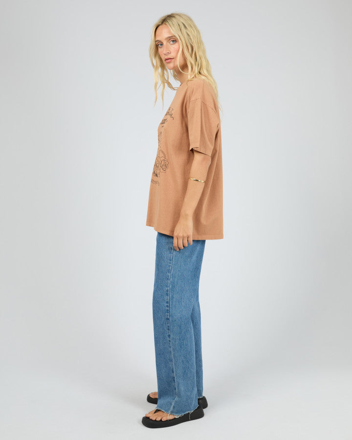 Rodeo Relaxed Tee - Tan