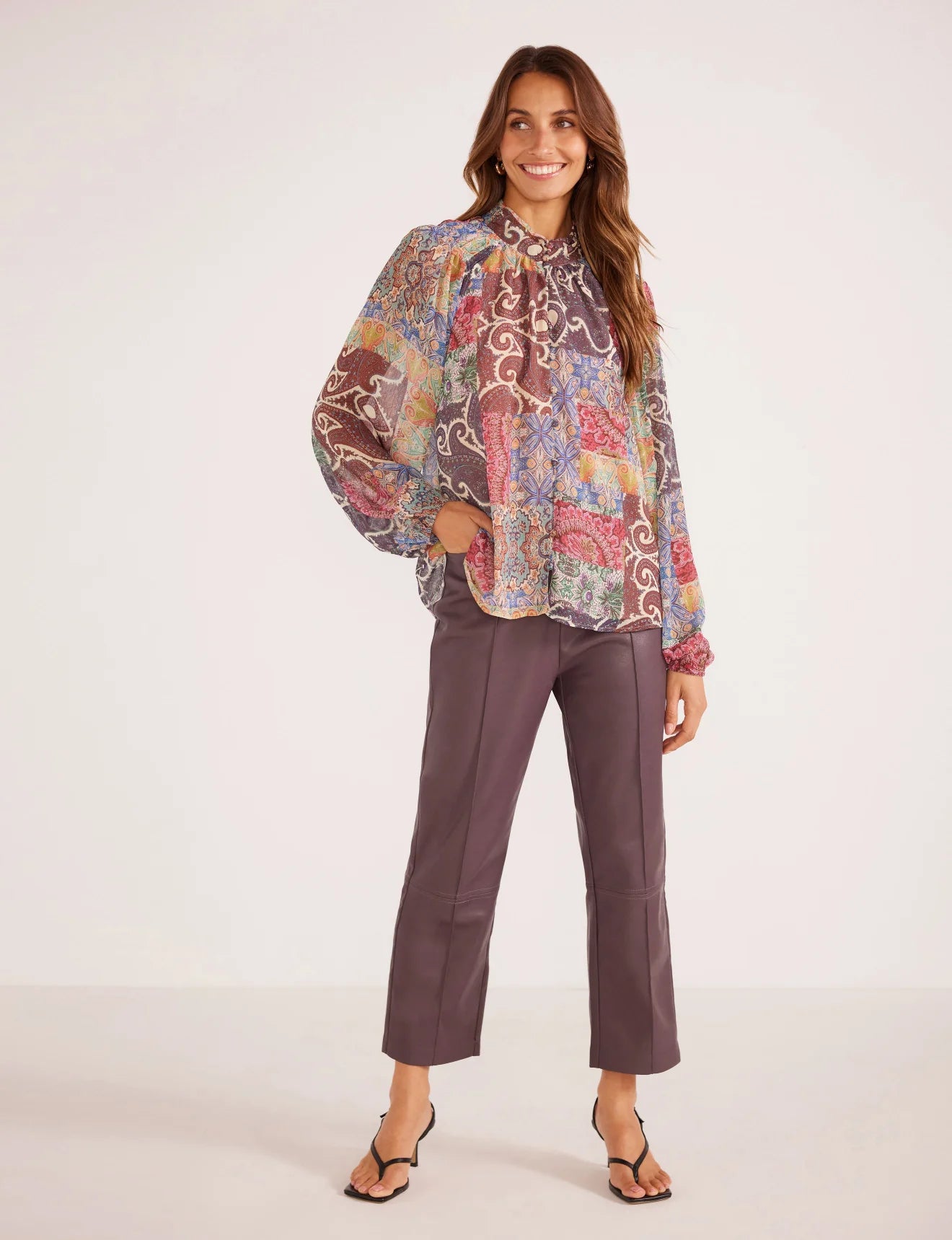 Ciana Button Down Blouse