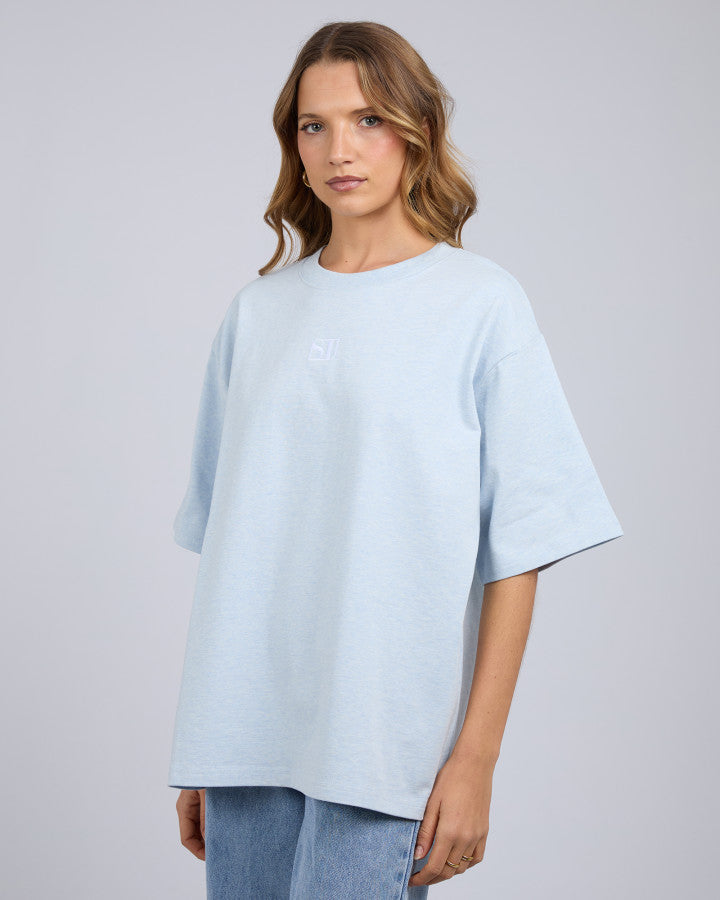 Silent Luxe Tee - Blue