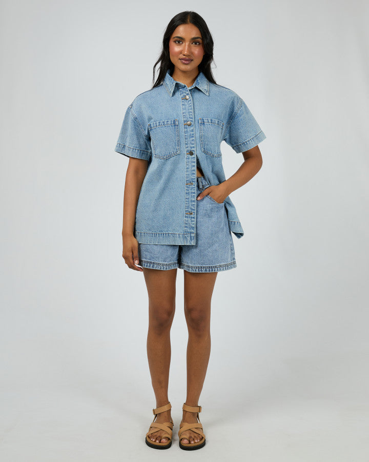 Simi Denim Shirt - Light Blue