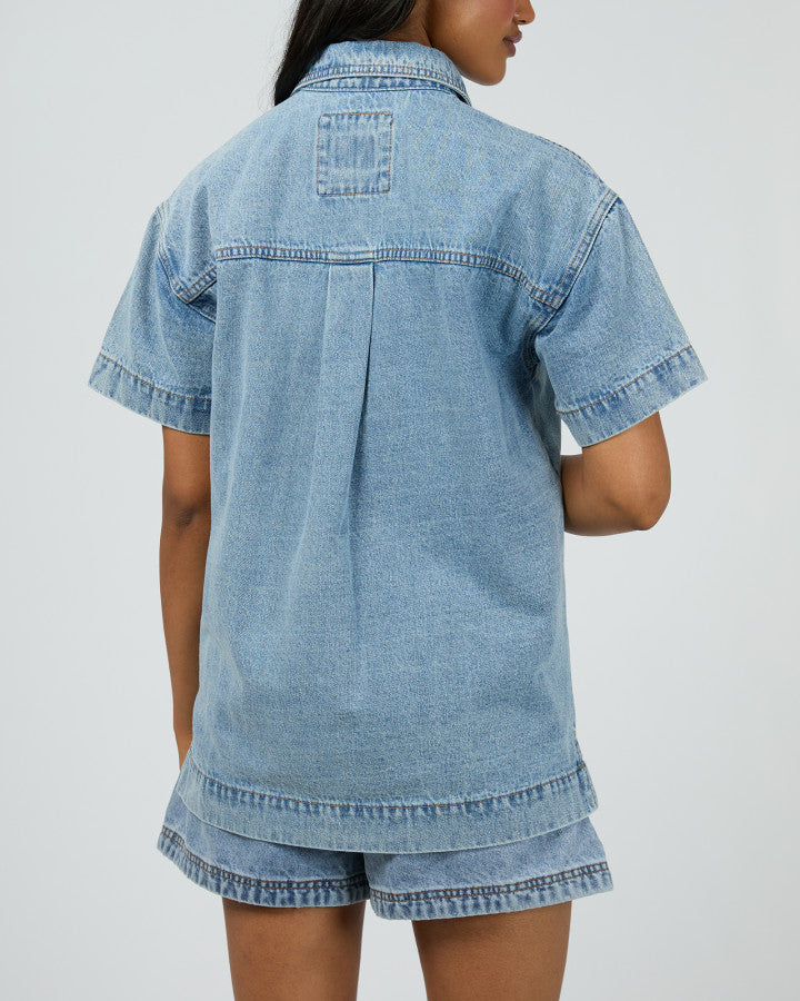 Simi Denim Shirt - Light Blue