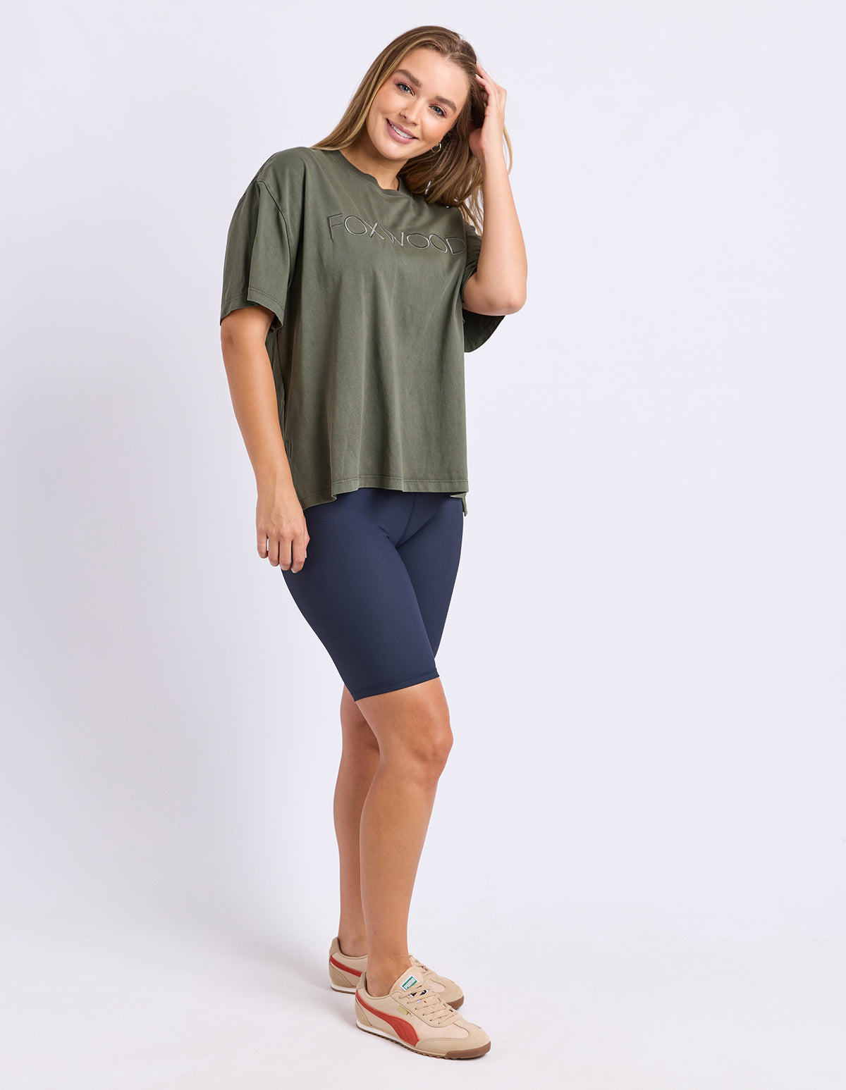 Simplified Tee- Khaki