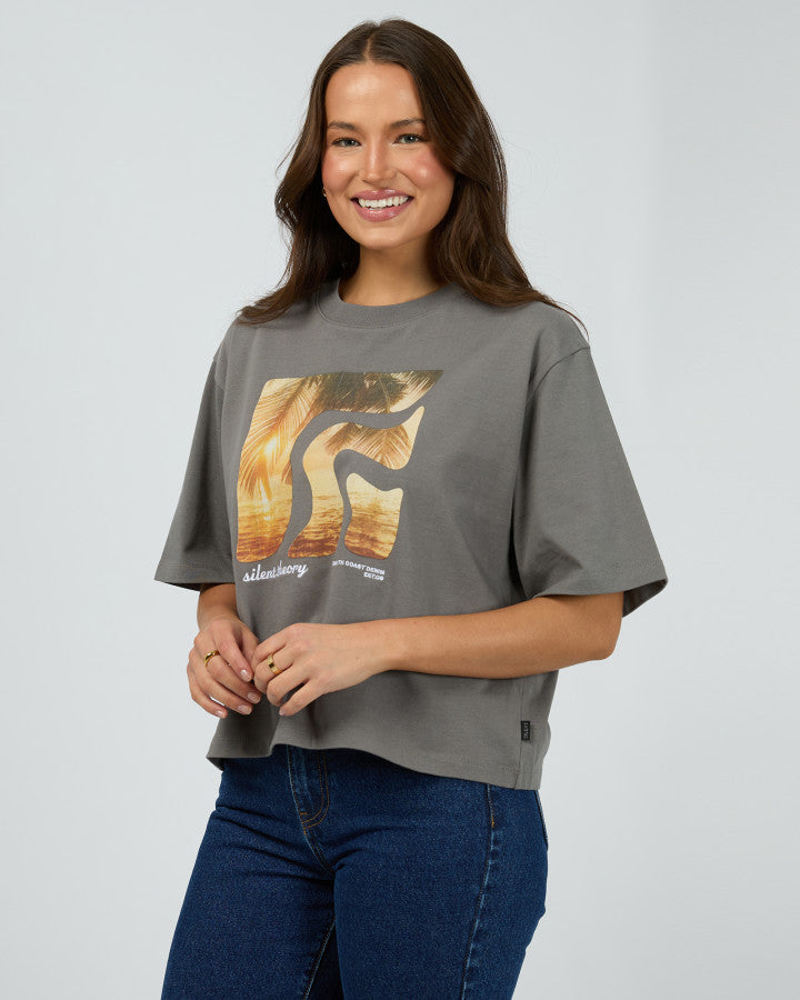 Sunset Tee - Coal