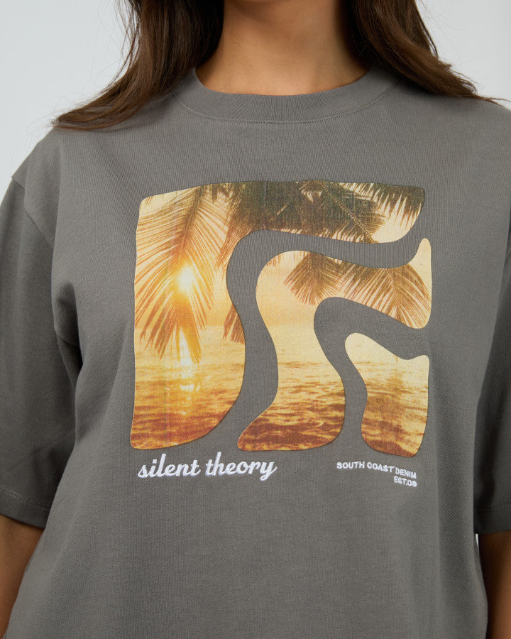 Sunset Tee - Coal