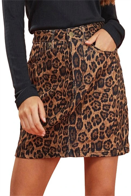 Jive Cord Skirt Women | Lyn Rose Boutique