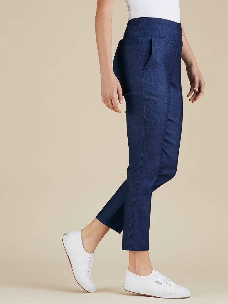 Side Pocket Pant - Navy