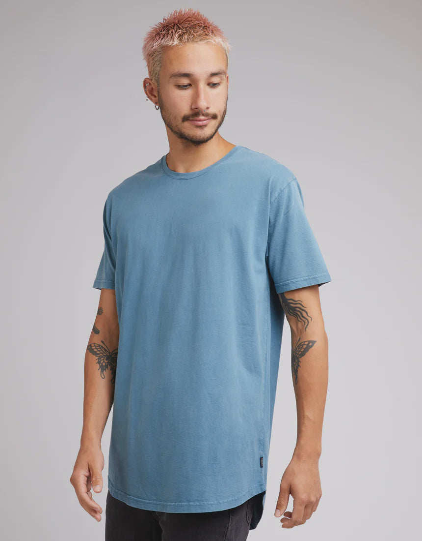 Acid Tail Tee - Ocean Blue