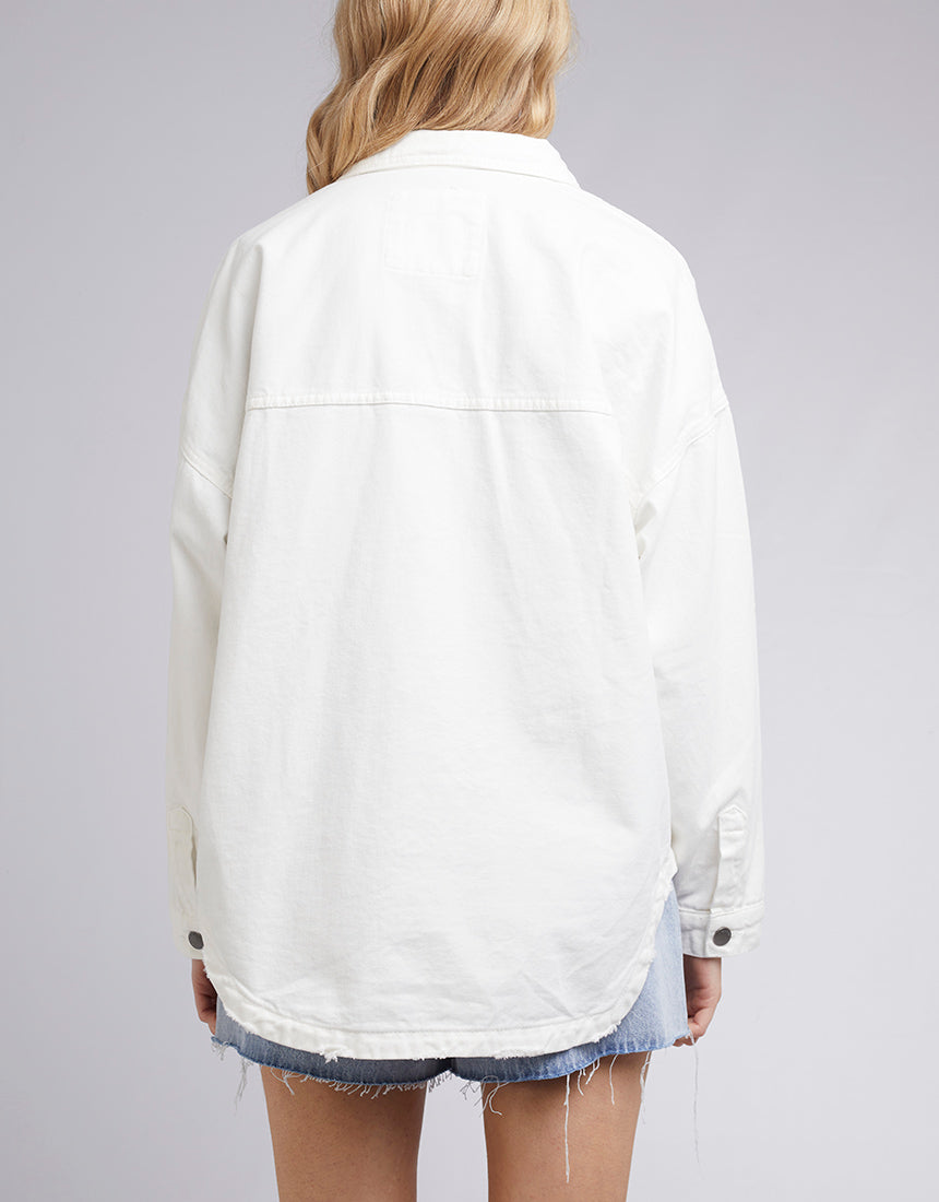 Dale Shacket - Vintage White